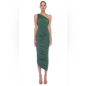 NORMA KAMALI Diana Long Dress / Gown CELADON